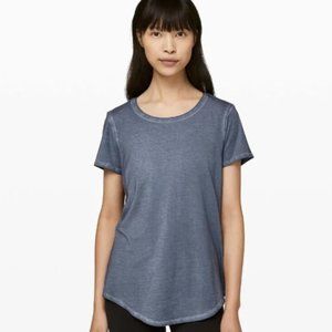 Lululemon love crew *fade washed moon blue 12